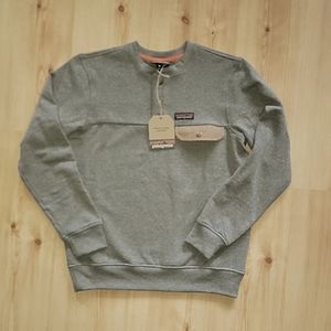 NWT Patagonia XS Women's Hemp Sweatshirt Dark Ash